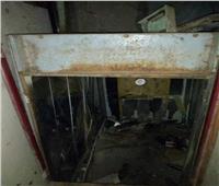 سقوط مفاجئ لمصعد كهربائي بعقار في طنطا