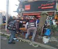 حملات موسعة لإزالة الإشغالات بجميع أحياء الإسكندرية
