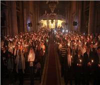 كنائس الإسكندرية تستقبل المصلين في قداس عيد الميلاد المجيد 