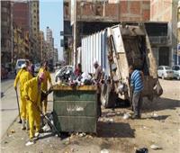حملات يومية لرفع تراكمات القمامة من الشوارع بالشرقية 