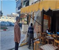 استمرار حملات رفع الإشغالات بأحياء بورسعيد