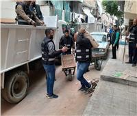 حملات موسعة لإيقاف وإزالة أعمال البناء المخالف بأحياء الإسكندرية  