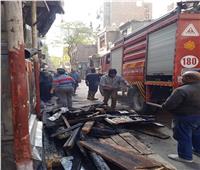 الحماية المدنية تنقذ منطقة سكنية من ألسنة نيران حريق مخلفات بالجيزة| صور