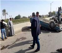 بالأسماء.. إصابة 9 أشخاص في حادث تصادم بالشيخ فضل في المنيا 