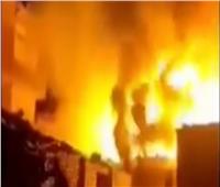 مصرع 3 أطفال أشقاء في حريق شقة بفيصل والبحث عن الرابع
