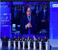 الرئيس السيسي:«تأثير جائحة كورونا على مصر غير باقى الدول»