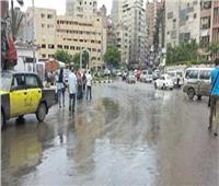أمطار متوسطة وانخفاض في درجات الحرارة بالإسكندرية 
