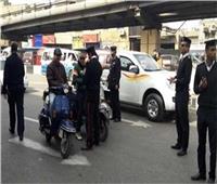 تحرير 2382 مخالفة لقائدي الدراجات النارية لعدم إرتداء «الخوذة»