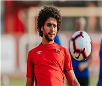 إصابة محمد محمود وخروجه من مباراة المقاولون العرب 