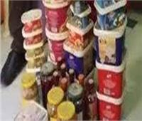 ضبط 2 طن مواد غذائية مجهولة المصدر بمدينة العاشر من رمضان