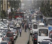 الحالة المرورية بالمحاور الرئيسية في القاهرة والجيزة.. الاثنين 24 يناير