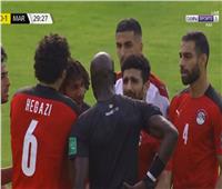 شاهد انفعال النني على حكم مباراة مصر والمغرب