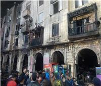 «الصحة»: إصابة 11 شخصًا باختناق في حريق منطقة الحسين 