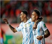الأرجنتين يتقدم على كولومبيا في الشوط الأول بتصفيات المونديال     
