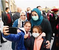 «القباج» وممثل «يونيسيف» بالقاهرة يتفقدان أنشطة وزارة التضامن بمعرض الكتاب