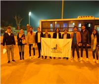 وصول جميع الوفود المشاركة بملتقى الصداقة الدولى الأول لشباب الجامعات بجامعة المنصورة. 