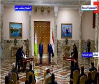  بث مباشر| توقيع عدد من اتفاقيات التعاون الثنائي بين مصر وجيبوتي