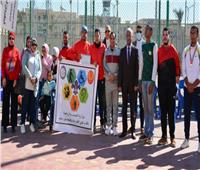 معسكر "قادرون باختلاف" بالتعاون بين جامعة بورسعيد ووحدة التضامن الاجتماعي بالجامعة 