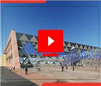 أعمال إنشاء المتحف الكبير المقرر افتتاحه في 2022| فيديوجراف