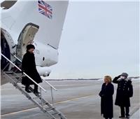 وصول وزيرة الخارجية البريطانية الي روسيا 