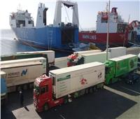 موانئ البحر الأحمر: تداول 7632 طن بضائع عامة ومتنوعة و413 شاحنة