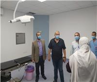 مستشفى رأس غارب يستقبل قافلة طبية من أساتذة طب الأزهر والزقازيق 