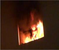 اصابة عامل في حريق شقة بمساكن عثمان بأكتوبر 