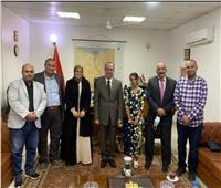 السفارة المصرية في جنوب السودان تستقبل قافلة طبية مصرية