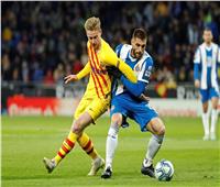 انطلاق مباراة إسبانيول وبرشلونة في ديربي كتالونيا