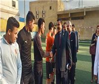 وكيل الشباب والرياضة بالقليوبية يشهد ختام الدورى الرياضى لاتحاد مراكز شباب مصر