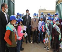 محافظ المنيا يتابع مشروعات المبادرة الرئاسية «حياة كريمة» بقرية المعصرة بمركز ملوي