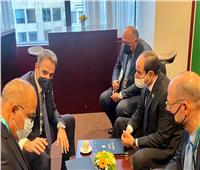 السيسي يلتقي رئيس وزراء اليونان على هامش القمة الأوروبية الأفريقية ببروكسل