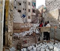 حملات لإزالة التعديات على أملاك الدولة والبناء المخالف بأحياء الإسكندرية 