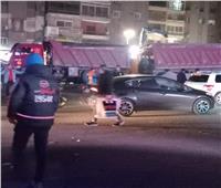 مصرع 5 أشخاص دهستهم سيارة نقل بمدينة نصر| صور 