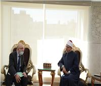 أمين «البحوث الإسلامية» يلتقي سفير أوزباكستان ويبحثان التعاون العلمي والبحثي بين الجانبين