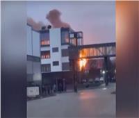 انفجارات جراء الصواريخ الروسية بمطار «ايفانو»