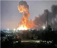 انفجار ضخم جنوب غرب العاصمة الأوكرانية يستهدف مخزنا للوقود   