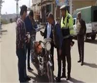 تحرير 2591 مخالفة لقائدي الدراجات النارية لعدم ارتداء «الخوذة»