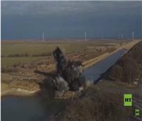 تفجير سد أوكراني قطع المياه عن القرم الروسية 8 سنوات | فيديو