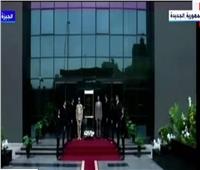 الرئيس السيسي يفتتح مجمع صالات حسن مصطفى للألعاب الجماعية