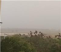 أمطار على رأس البر وعاصفة ترابية تضرب الوادي الجديد | صور وفيديو