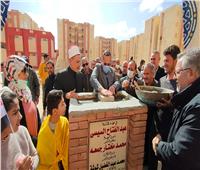 محافظ شمال سيناء يضع حجر الأساس لمسجد بتكلفة 6 ملايين جنيها في العريش