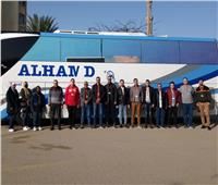 انطلاق قافلة جامعة المنصورة «جسور الخير 14» إلى واحة الفرافرة بالوادي الجديد