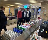 جمارك مطار القاهرة الدولي تضبط تهريب أدوية ومكملات غذائية ومستحضرات تجميل