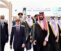 الرئيس السيسي يلتقي ولي العهد السعودي محمد بن سلمان 