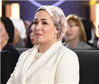انتصار السيسي: المرأة المصرية إضافة قوية للمكان والمنصب الذي تتولاه