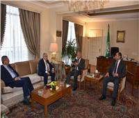 ابو الغيط يبحث الأوضاع العربية مع وزير خارجية الجزائر