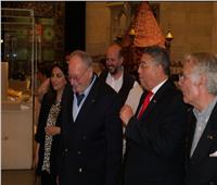 المتحف القومي للحضارة المصرية يستقبل الملك أحمد فؤاد الثاني وعائلته