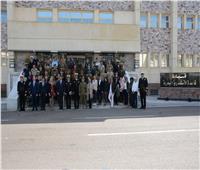 زيارة لوفد من أعضاء التمثيل العسكري العرب والأجانب المعتمدين وزوجاتهم للقوات البحرية