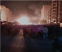 خاص | أول تعليق من محافظة القاهرة على حريق ماسورة الغاز بعزبة النخل